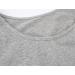 ZUMIY Maternity Top - Women's Cotton Round Neck Ruched Waist Cami Shirt S Grey - Buy Online on SooperMarket.com