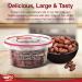 Tropgo Roasted Unsalted Peanuts 200g Tub - Peanuts in Resealable and Recyclable Tub - Wholesome Trail Mix with Fibre Protein and Essential Minerals - Healthy Nuts for All Ages - Buy Online on SooperMarket.com