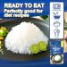 Diet Cooker Konjac Rice 9.52 oz (10 Pack) - Keto & Vegan Friendly, Odor Free, Low Calorie, Zero Net Carbs - Slim Rice for Healthy Diets - Buy Online on SooperMarket.com