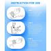 2023 Rechargeable Wrist Blood Pressure Monitor with Large LED Display and Voice Sensor - Buy Online on SooperMarket.com