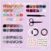 Teenitor Nail Art Decoration Kit - 50 Sheets Stickers, Water Decals, Rhinestones, Glitter, Foils, Striping Tape, Flowers Slices - Buy Online on SooperMarket.com