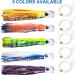 Drag Bait Saltwater Fishing Bait for Mahi Marlin Tuna & Wahoo - Deep Sea Fishing Bait with Inkfish Skirts - Buy Online on SooperMarket.com