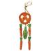 Rosewood Boredom Breaker Carrot Dream Catcher for Small Animals clear