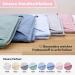 Personalized Pink Hooded Baby Towel (75x75cm) - 100% Cotton | Upstitch Studio - Buy Online on SooperMarket.com