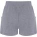 Womens Girls Comfy Summer Shorts | Elastic Waist Sports Athletic Sweat Shorts with Pockets | Y2k Tracksuit Workout Shorts - A-grey Large - Buy Online on SooperMarket.com