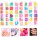 FRCOLOR 12 Boxes Nail Art Nail Biter Stop Nail Tips Set Manicure Set Nail Art Set Mobile Phone Decorative Beads Epoxy Nail Splitters Beading Polymer Clay - Buy Online on SooperMarket.com