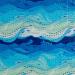 Pattern Duct Tape Heavy Duty - Colorful Craft Supplies for DIY Projects - Blue Waves Design - 1.8 in x 10 Yards Roll - Buy Online on SooperMarket.com