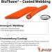 Buy BioThane Beta Super Heavy - 13-50 mm Wide 3.8 mm Thick Neon Orange (25mm) - Sold by the Meter | Premium Durable Material for International Shipping - Buy Online on SooperMarket.com