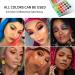 DE'LANCI Neon Eyeshadow Palette - Glow in the Dark, Blacklight UV Makeup, Matte & Glitter Shadows for Halloween - Buy Online on SooperMarket.com