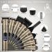 Buy Hatteker 8-in-1 Beard Trimmer Kit | Professional Hair Clipper & T-Blade Electric Razor for Men - Cordless Grooming | International Shipping Available - Buy Online on SooperMarket.com