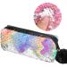Phogary Sparkle Mermaid Sequin Cosmetic Bag - Reversible Double Color Handbag for Girls & Women | Silver & Pink M ppchen - Buy Online on SooperMarket.com