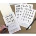 Wildflower Art Studio Brush Lettering Calligraphy Kit - Beginner Starter Set with Instruction Book and Supplies - Perfect Gift for Kids, Teens, Adults - Buy Online on SooperMarket.com