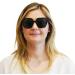Stylish Retro Mini Glasses - Prescription Sunglasses with Thick Plastic Frame | Free Case | Women's Reading Sun Glasses 0.0 Diopters - Buy Online on SooperMarket.com
