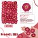 100 Pcs Red Rose Dried Pressed Flowers - Natural Resin Filler for DIY Crafts and Decor - Buy Online on SooperMarket.com