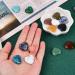Kioiner 20 Pcs Heart Shape Stones 2 cm Love Heart Healing Crystal Stones Natural Heart Worry Stones Chakras Stones for Women Yoga Witchcraft Meditation Stress Reiki Energy Balancing Home Decoration - Buy Online on SooperMarket.com