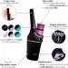 Zenifit Yoga Mat Bag - Long Tote with Pockets | Holds More Yoga Accessories | Cute & Stylish Mat Holder | Bonus Mat Strap Elastics | Practical Carriers for Women | Black & Lavender Purple - Buy Online on SooperMarket.com
