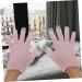 ABOOFAN 1 Pair Pink Gloves Hand Moisturizer Gloves Hand Lotion Gloves Hand Caring Gloves Overnight Spa Gloves Hand Protection Gloves for Dry Hand Moisturizing Gel Casual Socks 21x14cm Pink - Buy Online on SooperMarket.com