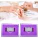 Nail Art Hand Cushion Smooth And Beautiful Beautiful And Practical Environmental Health Easy To Clean Manicure Hand Rest Strong And Sturdy for Home Salon Purple - Buy Online on SooperMarket.com