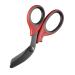 xShear 7.5 Extreme Duty Trauma Shears - Black Titanium Coated Blades The perfect scissors for the Paramedic EMT Nurse or any Emergency Healthcare Provider (Red/Black)
