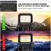 MidTen Red Green Dot Sight 4 Reticles | Reflex Sight Quick Detach Mount 20mm Rail - Buy Online on SooperMarket.com