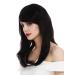 WIG ME UP DW-2198-HH-MF-1B | Human Hair Black Lace Front Long Straight Ladies Wig - International Shipping Available - Buy Online on SooperMarket.com