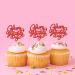 24 PCS Happy Galentines Day Cupcake Toppers Glitter Sweet Love Valentine Cupcake Picks for Valentine's Day Theme Birthday Party Cake Decorations Valentines Day Party Decorations Supplies - Buy Online on SooperMarket.com