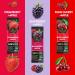 Cerez Pazari Dried Fruit Roll Ups 25g x 9 pack Snacks Variety Pack for Adults and Kids Healthy Fruit Snacks Bulk Vegan Real Fruit Bars Snacks with Strawberry Blackberry and Sour Cherry - Buy Online on SooperMarket.com