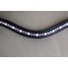 Gl cksHucke 'Fliederliebe' Glitter Browband - Purple & Light Blue Curved Leather for Ponies - Buy Online on SooperMarket.com