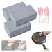 Scoring Stone for Oven Cleaning Oven Cleaner Heavy Duty Scoring Stone for Stove Cleaning Scoring Stones for Removing Tough Stains of Kitchen Toilet Garden BBQ Griddle Racks (3PC)