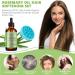 100% Organic Rosemary Oil for Hair Growth | Nourish Scalp & Stimulate Hair Growth with Essential Oil & Massager - Buy Online on SooperMarket.com