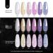 Beetles Reflective Glitter Gel Nail Polish Kit - 6 Holographic Colors for Sparkling Manicures - Buy Online on SooperMarket.com