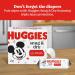 Huggies Simply Clean Fragrance-Free Baby Wipes 6 Flip-Top Packs (384 Wipes Total) - Buy Online on SooperMarket.com