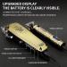 Professional Hair Clippers for Men - Cordless Electric Beard Trimmer Set with T Liners & LED Display - Gold Hair Cutting & Grooming Essentials - Buy Online on SooperMarket.com