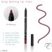 Makki Long Lasting Lip Liner - Intense Mauve Shade with Creamy, Feather-Free Formula | 04 Mauve - Buy Online on SooperMarket.com