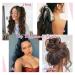 REECHO 16 Inch Dark Blonde Ponytail Extension | Easy Claw Clip-In Hairpiece for Women - Buy Online on SooperMarket.com