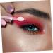 BELLIFFY 100pcs Eye Shadow Stick Girl Eyeshadow Makeup Brush Dual Side Eyeshadow Brushes Pink Rubber Cotton 6.20X0.50X0.50CM Pink - Buy Online on SooperMarket.com