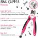 BUGALUGS Dog & Cat Nail Clippers - Nail Trimmer with Safety Guard & File for Grooming Medium to Large Pets - Buy Online on SooperMarket.com