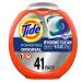 Tide Hygienic Clean Heavy 10x Duty Power PODS Laundry Detergent Soap Pods, Original, 41 count, For Visible and Invisible Dirt 41 Count (Pack of 1)