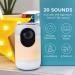 Ohma Smart Baby Monitor - White Noise Sound Machine, Night Light, Temperature & Humidity Sensor, Wireless Talk & Listen, WiFi Enabled Video Camera - Baby Registry Must Have - Buy Online on SooperMarket.com