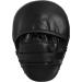 Curved Boxing Punching Mitts for Kids & Adults - Training Pad for Kickboxing, Muay Thai, MMA - Pair of Target Punch Mitts in Full Black - Buy Online on SooperMarket.com