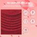 Modelones 12Pcs Dip Powder Nail Kit Valentine's Day Set - Red White Glitters Dipping Powder System with Base & Top Coat Activator - French Nail Art Manicure Tools - Buy Online on SooperMarket.com