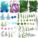 109 Piece Real Dried Pressed Flowers Set with Tweezers - Craft DIY Candle Resin Jewelry Nail Pendant Making Supplies - Buy Online on SooperMarket.com