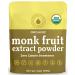 Organic Monk Fruit Extract, 3.5 oz, 322 Servings, Pure USDA Organic Monk Fruit Sweetener with No Fillers Zero Calories, Zero Carbs, Keto & Paleo Friendly Sugar Substitute, 322 Servings by NatriSweet
