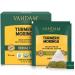 Vahdam Teas Turmeric Moringa Herbal Tea - Caffeine Free, 15 Infusion Bags (1.06 oz) - Buy Online on SooperMarket.com