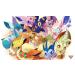 Eeveelutions Board Game Playmat for Trading Cards Games Mouse Pad Play Mat