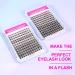 CAELYMINE Cluster Eyelash Extensions 144pcs - D Curl Soft Lash Extension Clusters for Beginners - Reusable 3D Cosplay Eyelash Cluster Extensions - Buy Online on SooperMarket.com