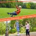Outdoor Zip Line Kit for Kids - 65 Ft Slackline with Warrior Obstacle Course Accessories - 330lb Capacity - Buy Online on SooperMarket.com