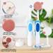 2-Pack Waterproof Silicone Facial Cleansing Brush Replacement Heads for Oral B Braun Electric Toothbrush Bases - Buy Online on SooperMarket.com