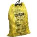 65 pieces yellow bags yellow garbage bags recyclable garbage bags recycling garbage bags garbage bags 90 l (65)