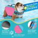 VavoPaw Large Dog Life Jacket with High Buoyancy and Rescue Handle - Rose Red - Buy Online on SooperMarket.com